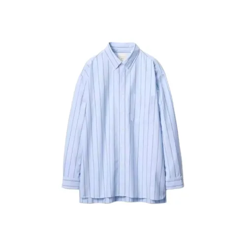UNIQLO Темно-синие унисекс рубашки