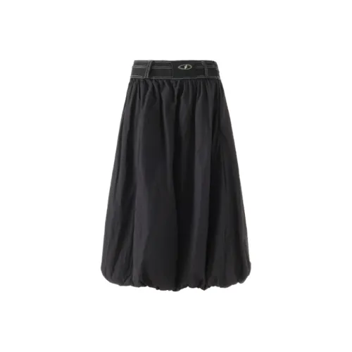 JOSR Черные Женские Джинсовые Длинные Юбки