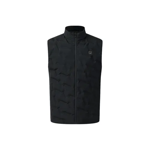 FILA Фитнес Темно-черный Мужской Пуховый жилет