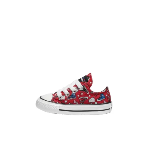 Hello Kitty x Converse Chuck Taylor All Star Low Топ Обувь для малышей Красный Infant And Toddler