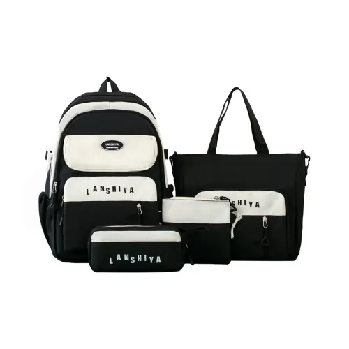 Kwq Холст Combo Set Рюкзак Унисекс Многоцветный