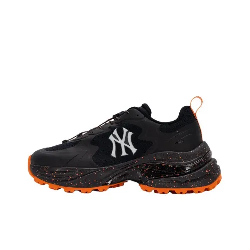 MLB Curve Runner Slip-resistant Abrasion-resistant Breathable Low-top Casual Unisex Black MLB Curve Runner Противоскользящий Устойчивый к истиранию Дышащий Низкий Верх Повседневный Унисекс Черный