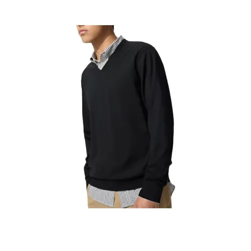 UNIQLO Мужские черные свитера