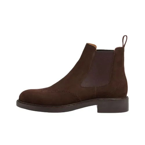 Loro Piana Oliver Walk Short Chelsea Men's Chocolate Brown