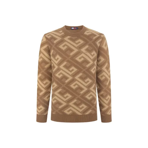 GY Goldlion Абрикос Мужские Свитера