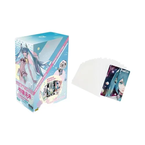 KAYOU Мику Хацунэ Карта First Encounter Пачка Volume 3 Будущее с YOU IP Аниме Карточки Одна коробка 18 Сумок 90 Штук