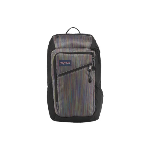 JanSport Полиэстер Рюкзак Унисекс Текстура Серый