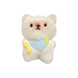 Синий шарф для кормления кошки