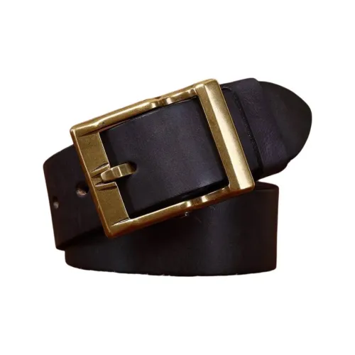 Devanro Ремни из натуральной коровьей кожи мужские 3,8 см