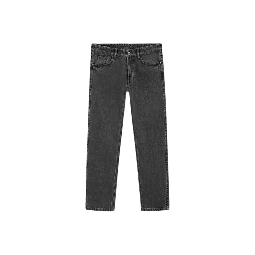Massimo Dutti Серый Мужской Джинсы