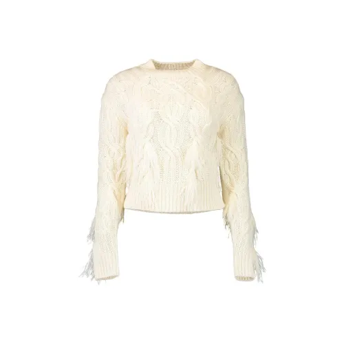 VINCE Кремовые Женские Свитера