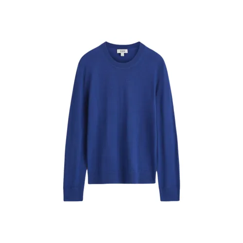 COS Кобальтовый синий Мужские свитеры