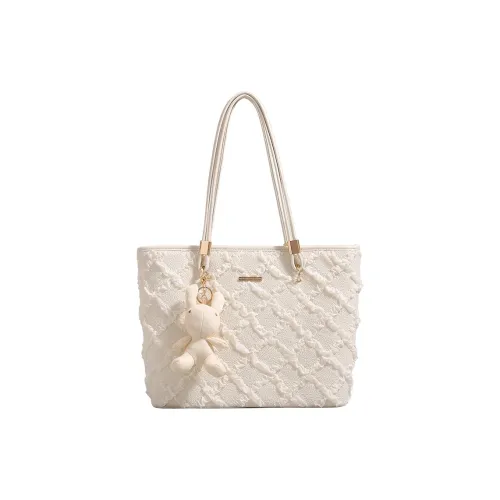 SMILE FOCUS ПУ (полиуретан) Сумка через плечо Стандартная Женская Экрю