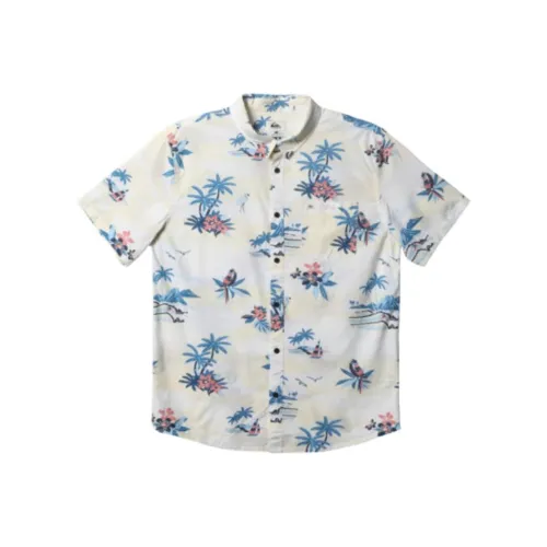 Quiksilver Белые Мужские Рубашки