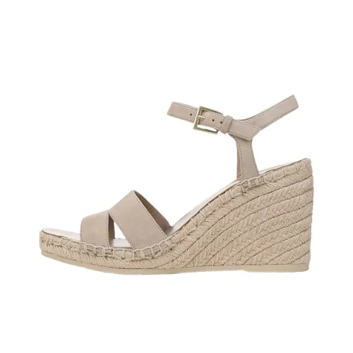 VINCE Gwen One Strap Sandals Women's Dark Beige