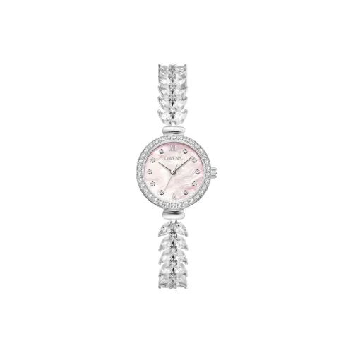 DAVENA Кварцевый механизм Женские часы Shining Adventure Collection 26мм*32мм*8мм Жемчужная раковина Цвет