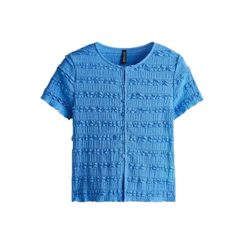 H M Синие Женские Рубашки