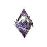 Разноцветная свеча "Дракон-Дракон", аксессуары в форме яйца