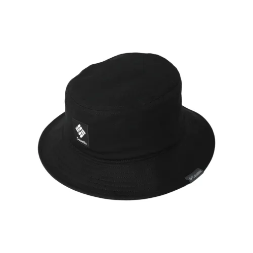 Коллаборация Columbia Cotton Bucket Hats Унисекс Черный