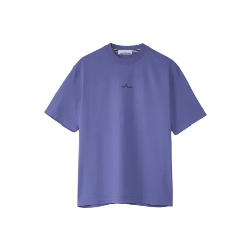 STONE ISLAND Мужская футболка с принтом лаванды