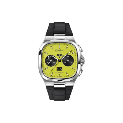 GLASHUTTE ORIGINAL Винтаж Автоматический Механический Механизм Часы Унисекс 40*40 мм Желтый Циферблат