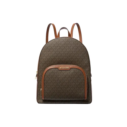 MICHAEL KORS Artificial Leather Backpack Large Women's Dark Brown Gut Brown