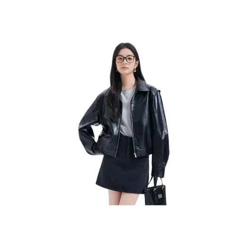 Dajia Poetry кожаная куртка женская