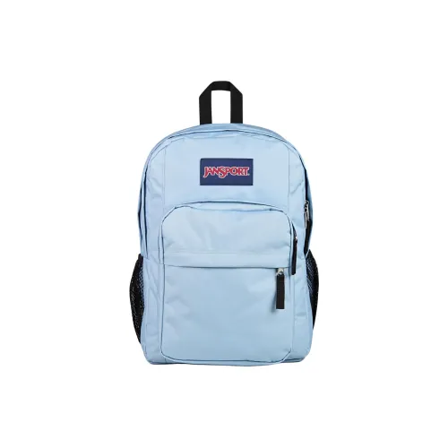 JanSport Полиэстер Рюкзак Стандартный Женский Светло-Синий