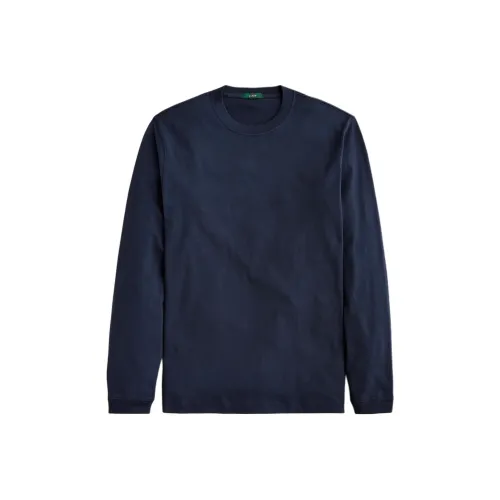 J.Crew Морской Синий Мужская T-Рубашка