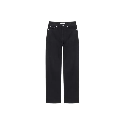 Dunst Relaxed FLARE Джинсы Черные Джинсы Женские