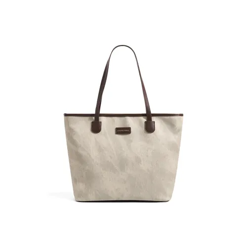 CLEVER KETCH ПУ (полиуретан) Сумка-тоут Сумка для покупок Сумка через плечо Женская Хаки Бургунди