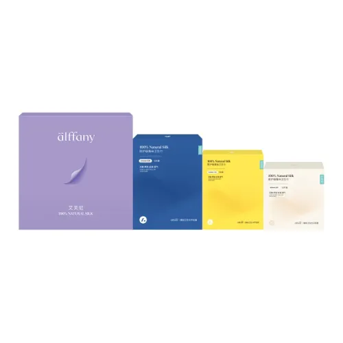 Alffany Шелк Менструальная Подушка Лица Салфетка Подарочный Набор Дышащий и Удобный Комбо Набор 43 шт