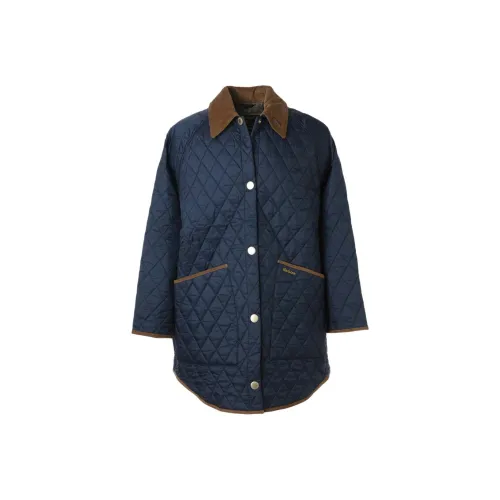 BARBOUR Темно-синий Синий Женские Пуховики