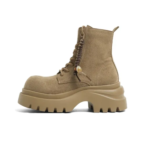 FOREVER 21 Рабочие ботинки Crew Martin Boot 7 см Женские