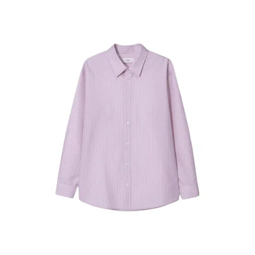 Dunst Унисекс INFORMAL Рубашка Мягкий Розовый Полосатая Рубашка Унисекс