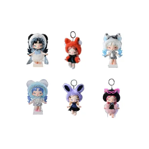 DODO Sugar Nami Midnight DISCO Bag Charm Слепые коробки Single Mystery Box Целая коробка 6 шт