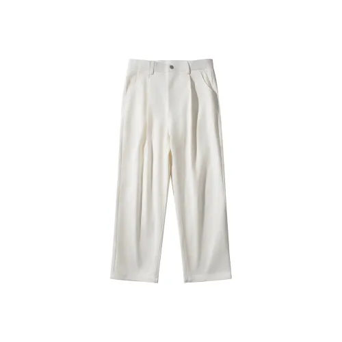 ASEDE Белый Унисекс Повседневные Штаны