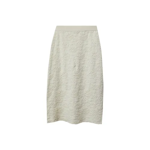 AMII Женские Повседневные Длинные Юбки