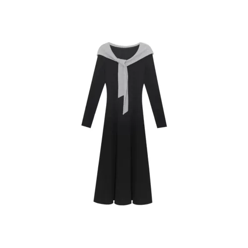 MIMOSA CHUR Длинное платье с длинными рукавами женское