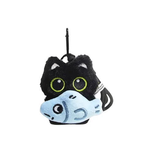 MIC RABBIT Уголь Шар Монстр Плюшевый Брелок 9 см Высота