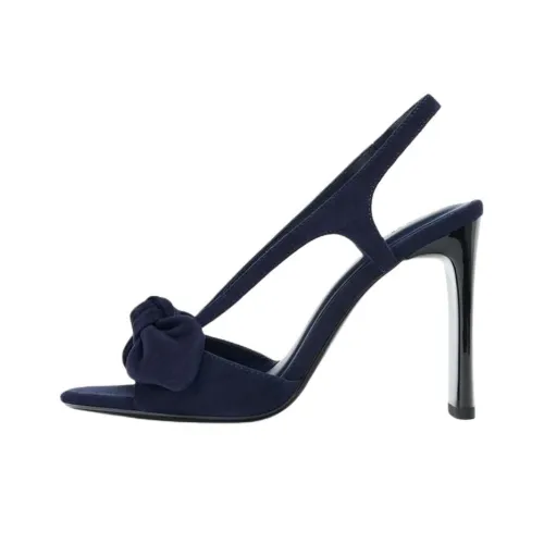 ZARA One Ремень Сандалии 10,5 см Женские Синие