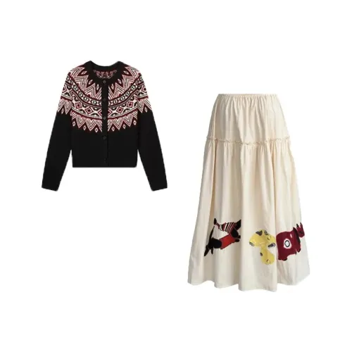 SNZX Женские Комплекты с Юбкой