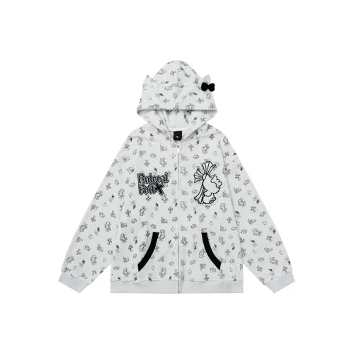 XIAOLIZI Светло-серый унисекс свитшоты