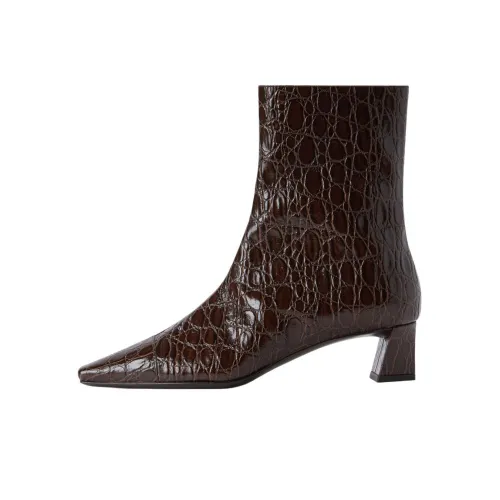 Giuseppe Zanotti GZ Janiee Ботильоны 4,5 см Женские Темно-коричневый