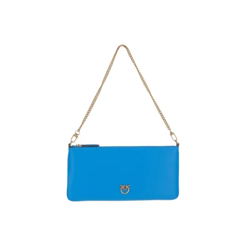 PINKO Кожа Клатч Сумка на плечо Женская Светло-синяя