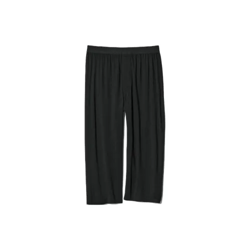 UNIQLO Мужские пижамные штаны черного цвета