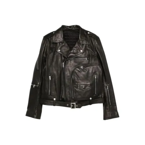 Rick Owens RO Кожаная куртка мужская