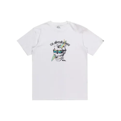Quiksilver Белая Мужская Футболка