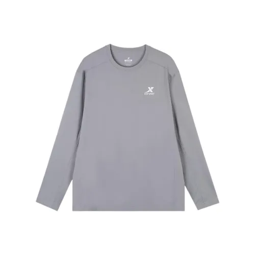 XTEP Ancient Cauldron Серый Мужской Свитшот