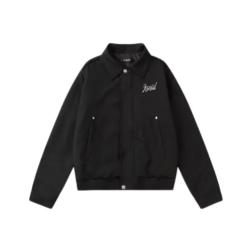 SAGP Черный Унисекс Куртки